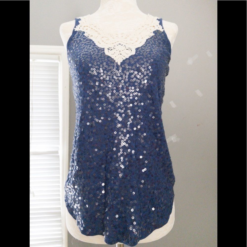 Express Sequin Top - image 1